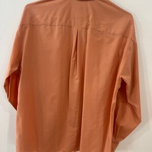 Men's Orange Dress shity